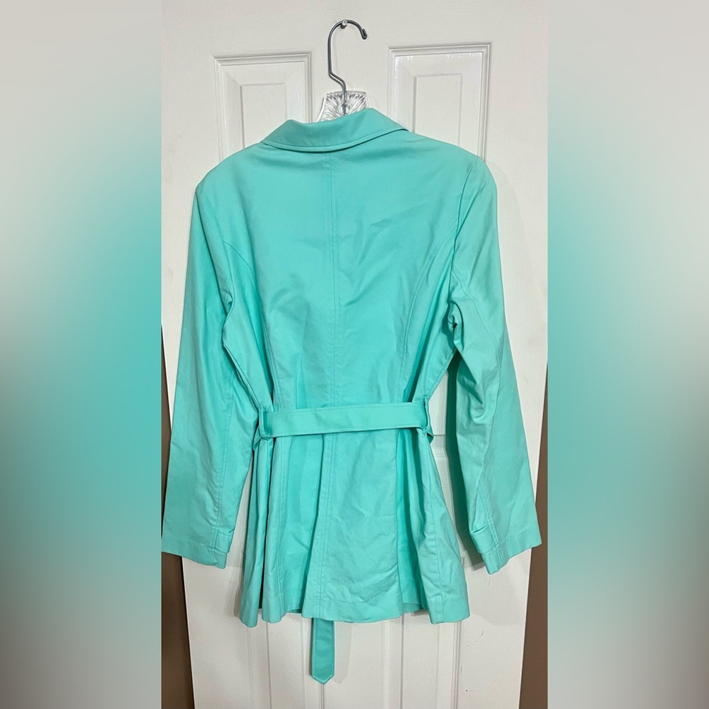 Jules & Leopold  Coat Women’s Size 10 Light Blue - Picture 6 of 16